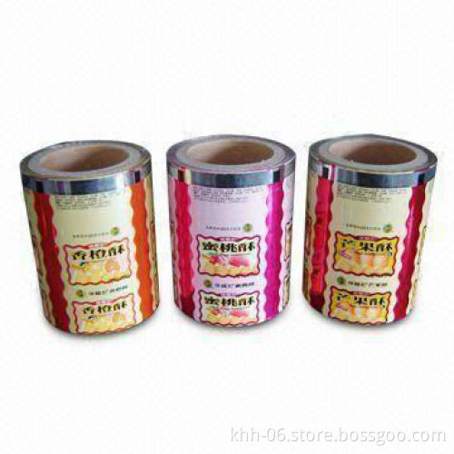 FDA certification laminated material food packaging plastic roll film